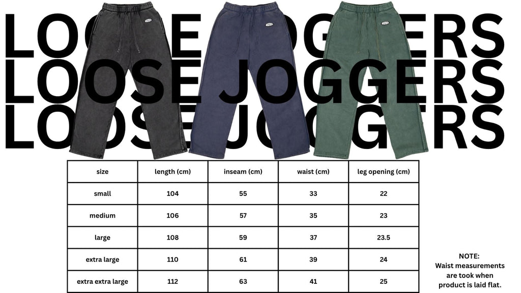 LOOSE FIT JOGGERS